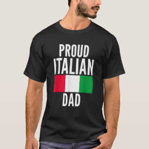 Camiseta Orgulloso padre italiano diciendo para sus padres