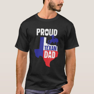 Camiseta Orgulloso padre texano dice Orgullo de la muerte p