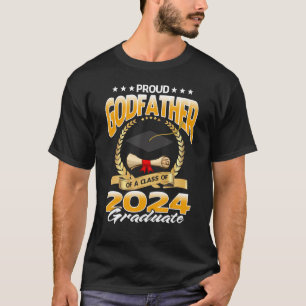 Camiseta Orgulloso Padrino De Una Clase De Graduado 2024