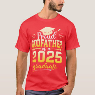 Camiseta Orgulloso Padrino De Una Familia De Graduados De L