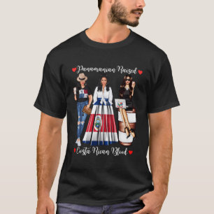 Camiseta Orgulloso Panameño con raíces costarricenses Costa