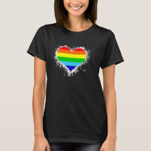 Camiseta Orgulloso Pansexual Transgénero Queer LGBTQ+ Love 