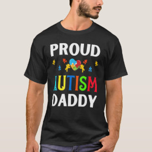 Camiseta Orgulloso papá autismo padre papi aceptación autis