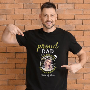 Camiseta Orgulloso papá de graduación 2023 Foto