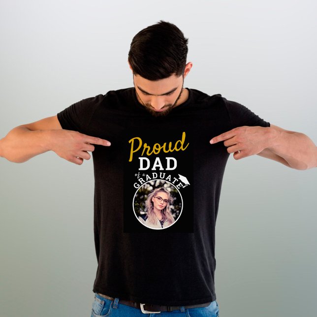 Camiseta Orgulloso papá de graduación de posgrado T-Shir (Subido por el creador)