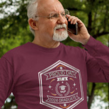 Orgulloso papá de graduación del Día del Padre Gra