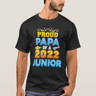 Camiseta Orgulloso Papá De La Escuela Junior De La Clase 20
