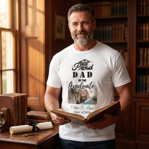 Camiseta Orgulloso Papá de la Generación Egresada en 2026 e