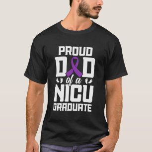 Camiseta Orgulloso papá de la UCIN del bebé guerrero micro