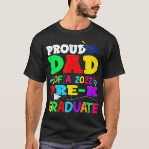 Camiseta Orgulloso papá de un Día del Padre de Graduados de