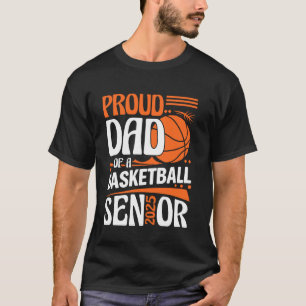 Camiseta Orgulloso Papá De Un Estudiante De Baloncesto De Ú