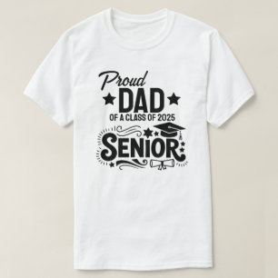 Camiseta Orgulloso papá de un estudiante de último año de l