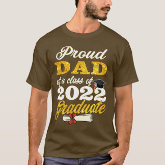Camiseta Orgulloso papá de un grado 0 de padre graduado de 