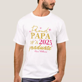 Camiseta Orgulloso papá de un graduado