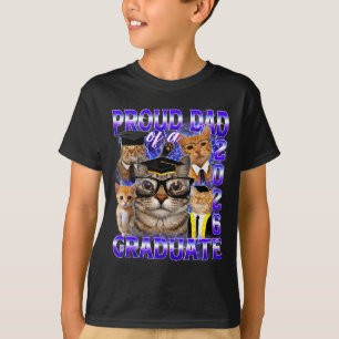 Camiseta Orgulloso papá de un graduado en 2026 divertido me