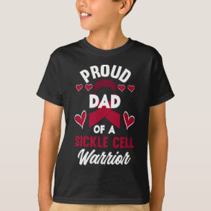 Camiseta Orgulloso Papá De Un Guerrero De Células De Enferm