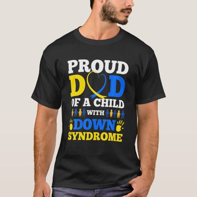 Camiseta Orgulloso Papá De Un Niño Con Regalos Del Día Del  (Anverso)