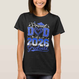 Camiseta Orgulloso Papá De Un Senior 2026 Cl De 2026 Gradua