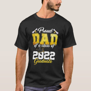 Camiseta Orgulloso Papá De Una Clase De 2022 Graduado Super