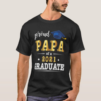 Camiseta Orgulloso Papá De Una Clase De Estudiantes De Grad