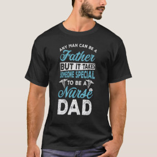 Camiseta Orgulloso Papá de una Hija Enfermera Padre Enferme