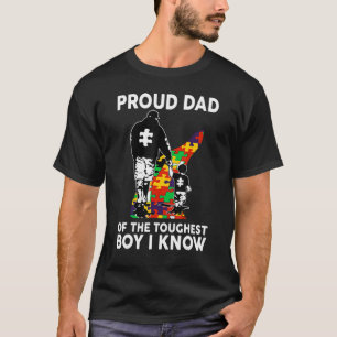 Camiseta Orgulloso Papá Del Chico Más Fuerte Que Conozco Co