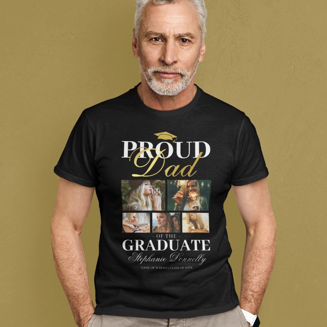 Camiseta Orgulloso papá del graduado (Subido por el creador)