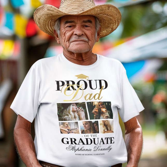 Camiseta Orgulloso papá del graduado (Subido por el creador)