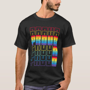 Camiseta Orgulloso papá Lgbtq Gay Flag Prima Mes Padre