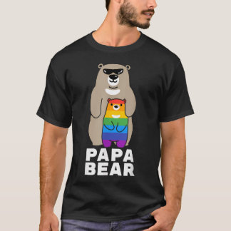 Camiseta Orgulloso Papá Oso Orgulloso Papá LGBT Orgullo