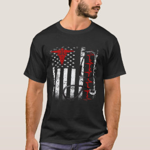 Camiseta Orgulloso Paramédico Enfermero Médico Personal Méd