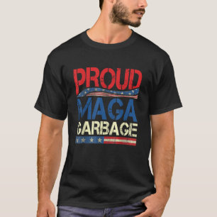 Camiseta Orgulloso partidario de la basura de MAGA