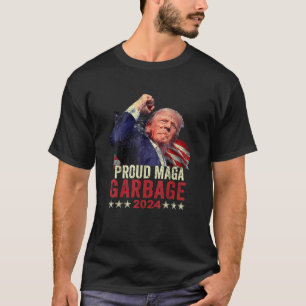 Camiseta Orgulloso partidario de la basura de MAGA