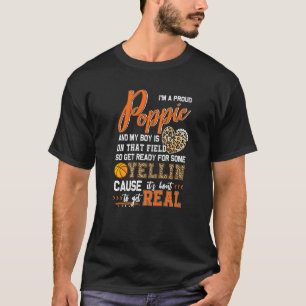 Camiseta Orgulloso partido de la familia de baloncesto popp