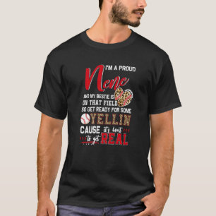 Camiseta Orgulloso partido de la familia de béisbol Nene