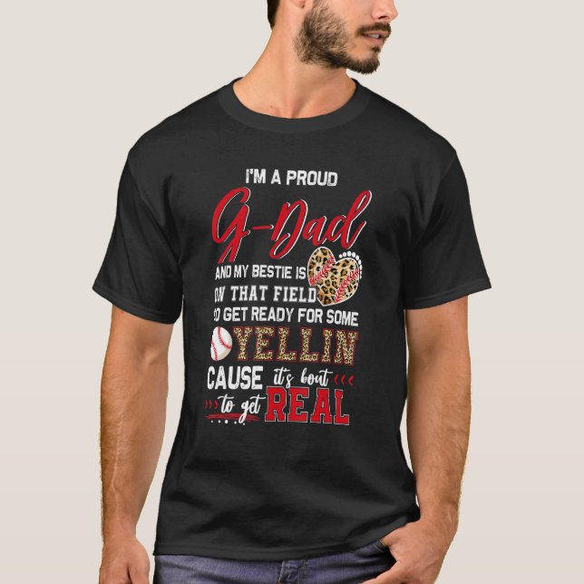 Camiseta Orgulloso partido G Dad Baseball (Anverso)