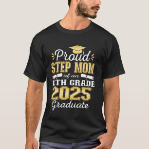 Camiseta Orgulloso paso mamá de la 12ª familia de graduados