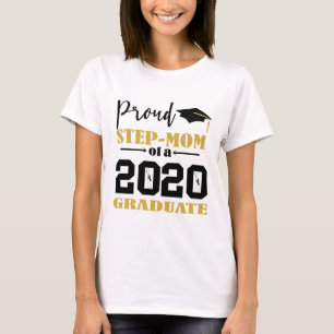 Camiseta Orgulloso paso mamá de un graduado de 2020