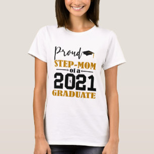 Camiseta Orgulloso paso mamá de un graduado de 2021