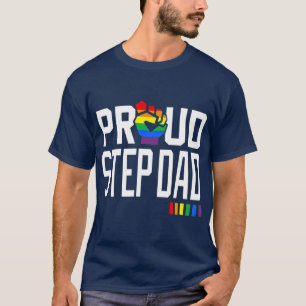Camiseta Orgulloso paso Papá Orgullo Gay Mes LGBQ