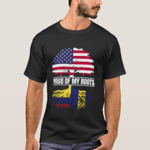 Camiseta Orgulloso Patrimonio Baján Colombiano de mis Raíce