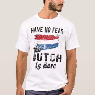 Camiseta Orgulloso patrimonio holandés Países Bajos Rota 