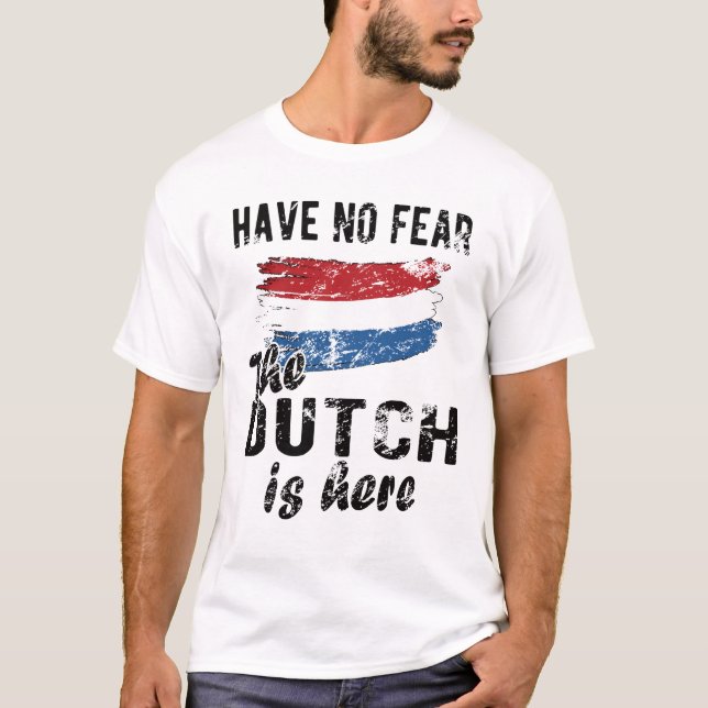 Camiseta Orgulloso patrimonio holandés Países Bajos Rota Ba (Anverso)