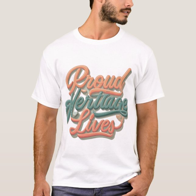 Camiseta Orgulloso Patrimonio Vive (Anverso)