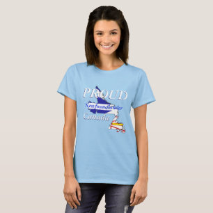 Camiseta Orgulloso personalizado canadiense de Terranova