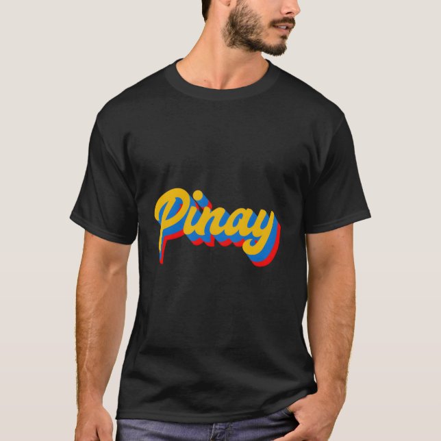 Camiseta Orgulloso Pinay Patrimonio Filipino (Anverso)