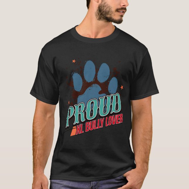 Camiseta Orgulloso Pitbull Xl Bully Dog Lover (Anverso)