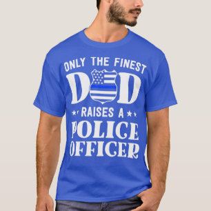 Camiseta Orgulloso policía papá oficial de policía papá reg