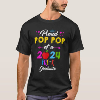 Camiseta Orgulloso Pop de Graduado Preescolar 2024