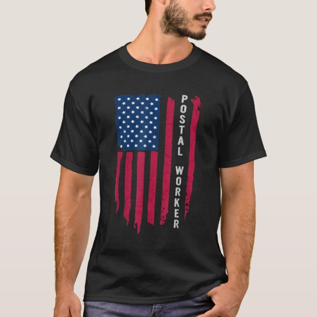 Camiseta Orgulloso Postal Worker Postmaster Us Post Service (Anverso)